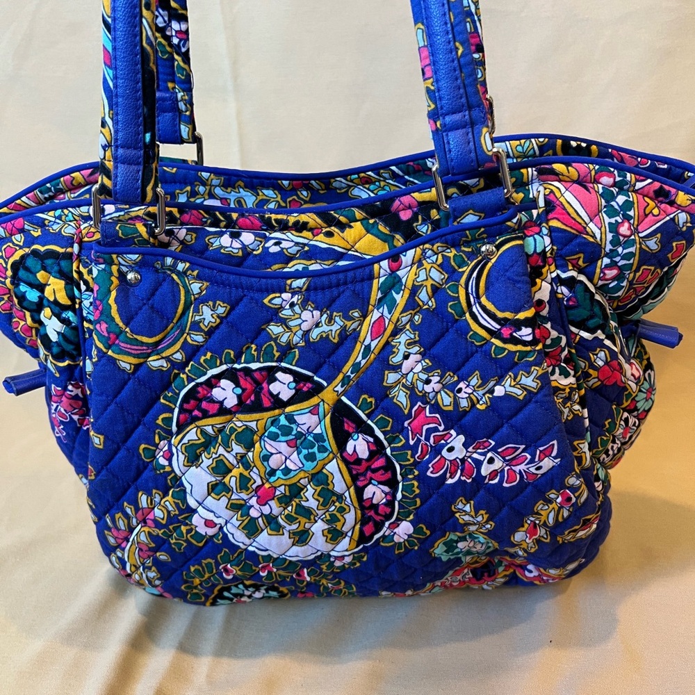 Vera Bradley blue  Floral Tote Bag